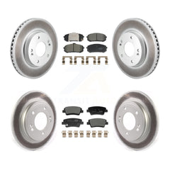 Transit Auto KGT-103221 Disc Brake Kit for 2021-2023 Hyundai Elantra - Front and Rear