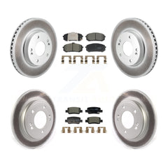 Transit Auto KGT-103222 Disc Brake Kit for 2021-2023 Hyundai Elantra - Front and Rear
