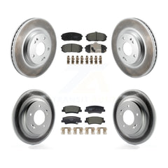 Transit Auto KGT-103223 Disc Brake Kit for 2020-2025 Hyundai Sonata, Kia Niro EV, Kia K5 - Front and Rear