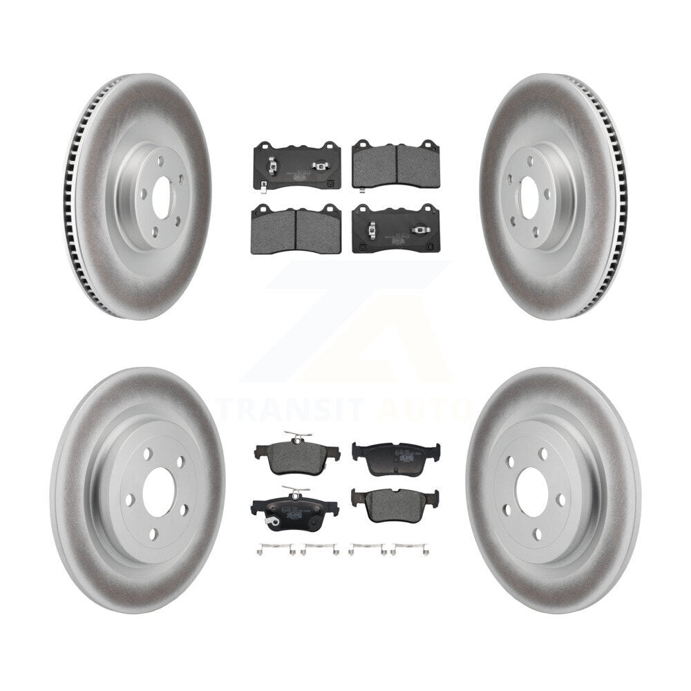 Transit Auto KGT-103227 Disc Brake Kit for 2021-2023 Ford Mustang Mach-E - Front and Rear