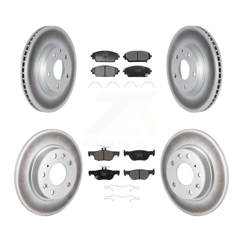 Transit Auto KGT-103228 Disc Brake Kit for 2020-2023 Mazda CX-30 - Front and Rear