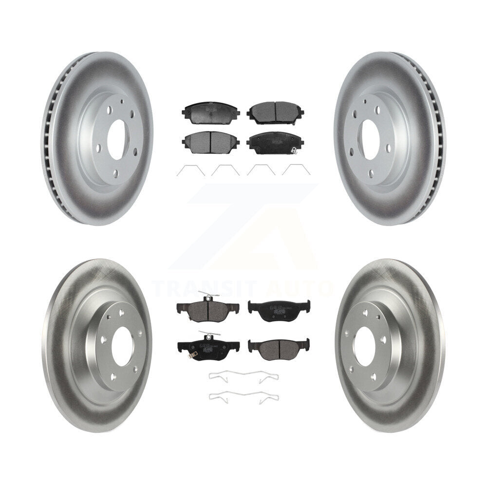 Transit Auto KGT-103229 Disc Brake Kit for 2020-2023 Mazda CX-30 - Front and Rear