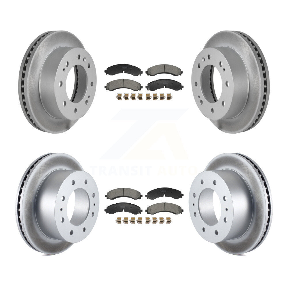 Transit Auto KGT-103230 Disc Brake Kit for 2020-2024 Chevrolet Silverado 2500 HD, Chevrolet Silverado 3500 HD and More - Front and Rear