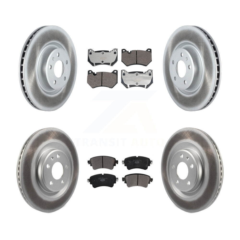 Transit Auto KGT-103231 Disc Brake Kit for 2018 Audi Q5 - Front and Rear
