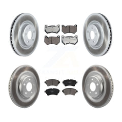 Transit Auto KGT-103231 Disc Brake Kit for 2018 Audi Q5 - Front and Rear