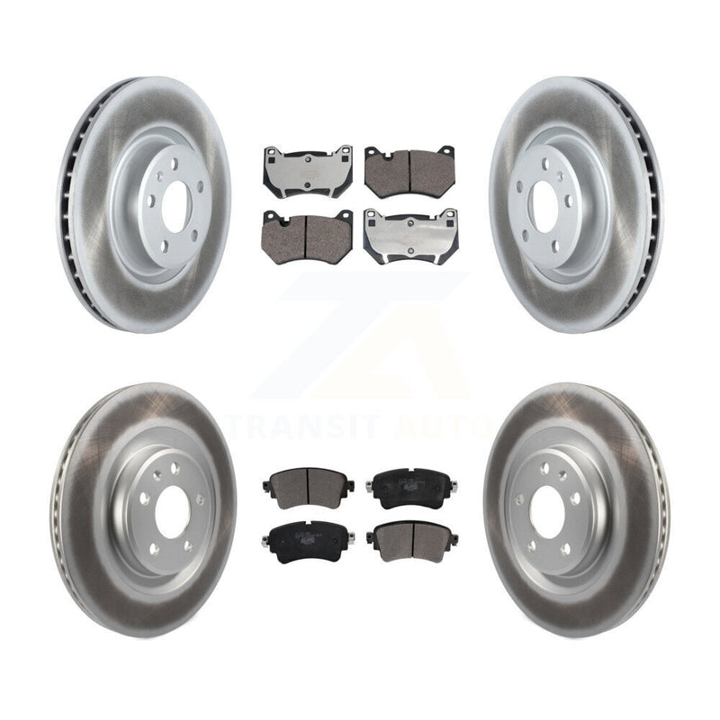 Transit Auto KGT-103231 Disc Brake Kit for 2018 Audi Q5 - Front and Rear