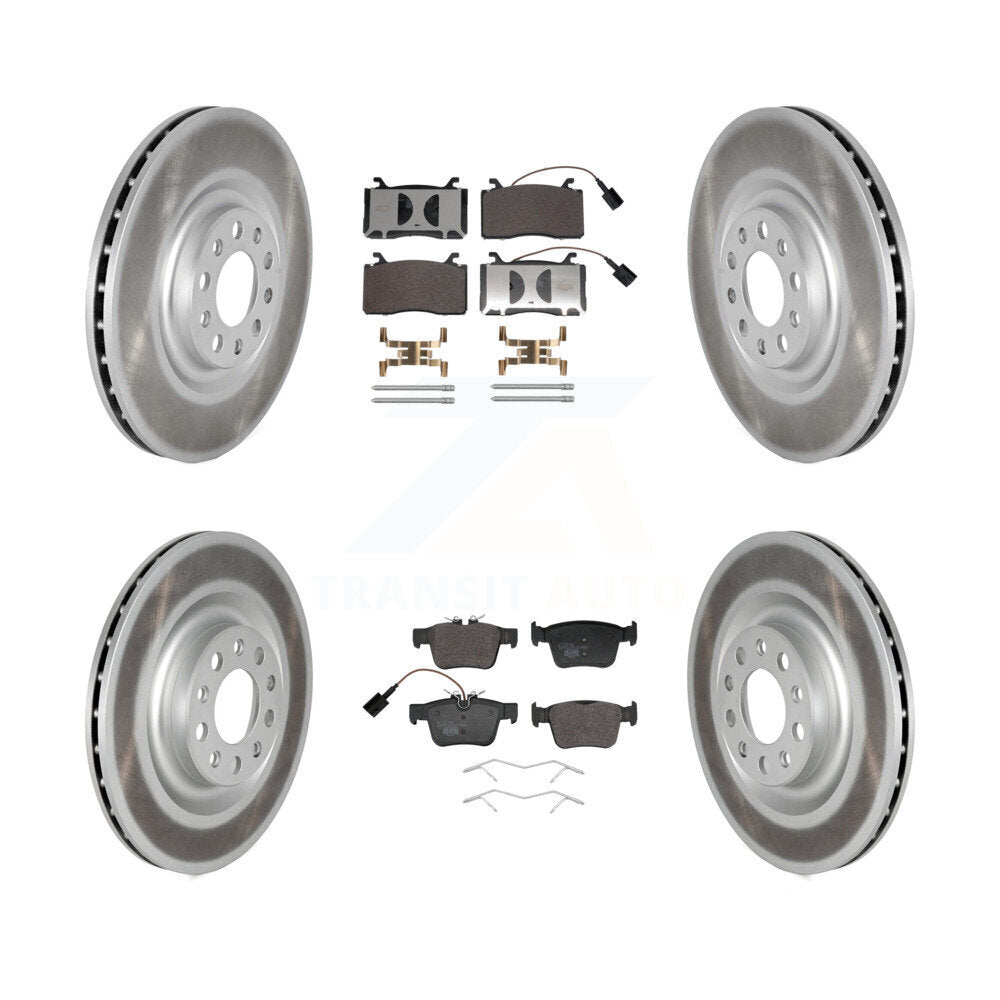 Transit Auto KGT-103232 Disc Brake Kit for 2017-2020 Alfa Romeo Giulia, Alfa Romeo Stelvio - Front and Rear