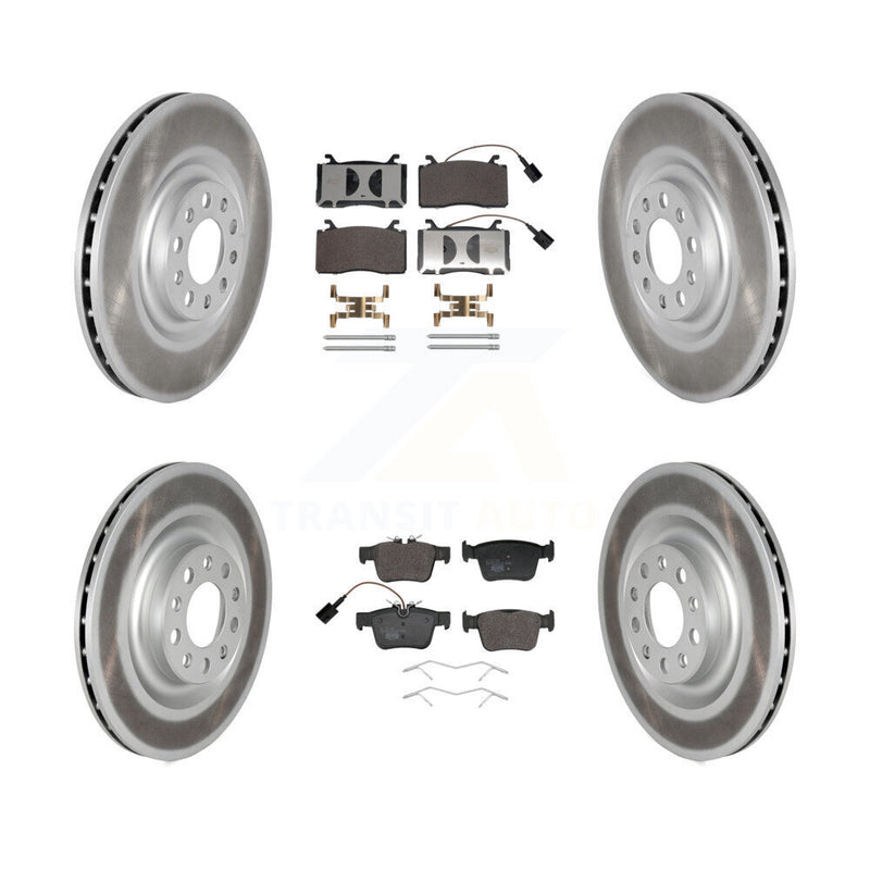 Transit Auto KGT-103232 Disc Brake Kit for 2017-2020 Alfa Romeo Giulia, Alfa Romeo Stelvio - Front and Rear
