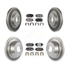 Transit Auto KGT-103234 Disc Brake Kit for 2010-2013 Kia Sorento, Hyundai Santa Fe - Front and Rear