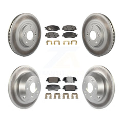 Transit Auto KGT-103236 Disc Brake Kit for 2013-2016 Hyundai Santa Fe, Hyundai Santa Fe XL - Front and Rear