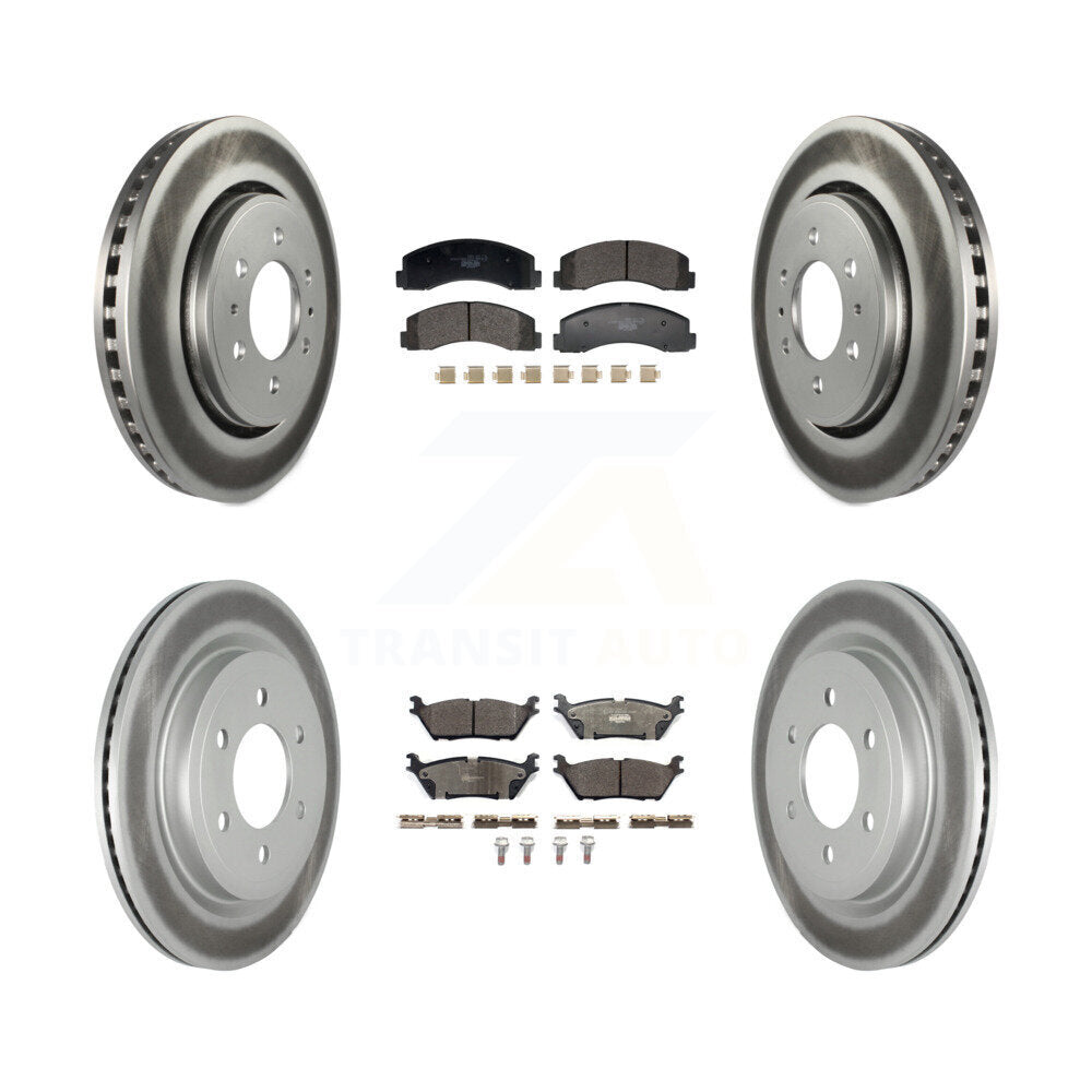 Transit Auto KGT-103239 Disc Brake Kit for 2018-2021 Ford Expedition, Ford F-150, Lincoln Navigator - Front and Rear