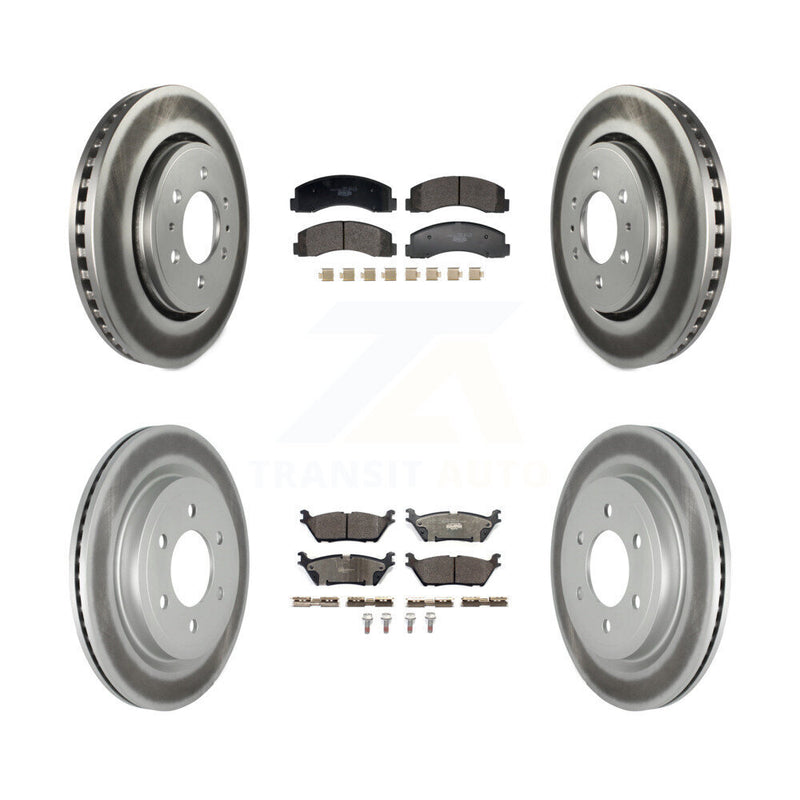 Transit Auto KGT-103239 Disc Brake Kit for 2018-2021 Ford Expedition, Ford F-150, Lincoln Navigator - Front and Rear