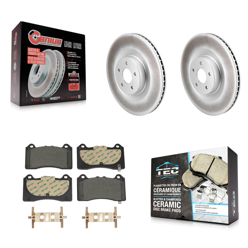 Transit Auto KGT-103241 Disc Brake Kit for 2016-2018 Ford Focus - Front