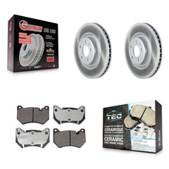 Transit Auto KGT-103245 Disc Brake Kit for 2018-2023 Audi Q5, Audi Q5 Sportback - Front