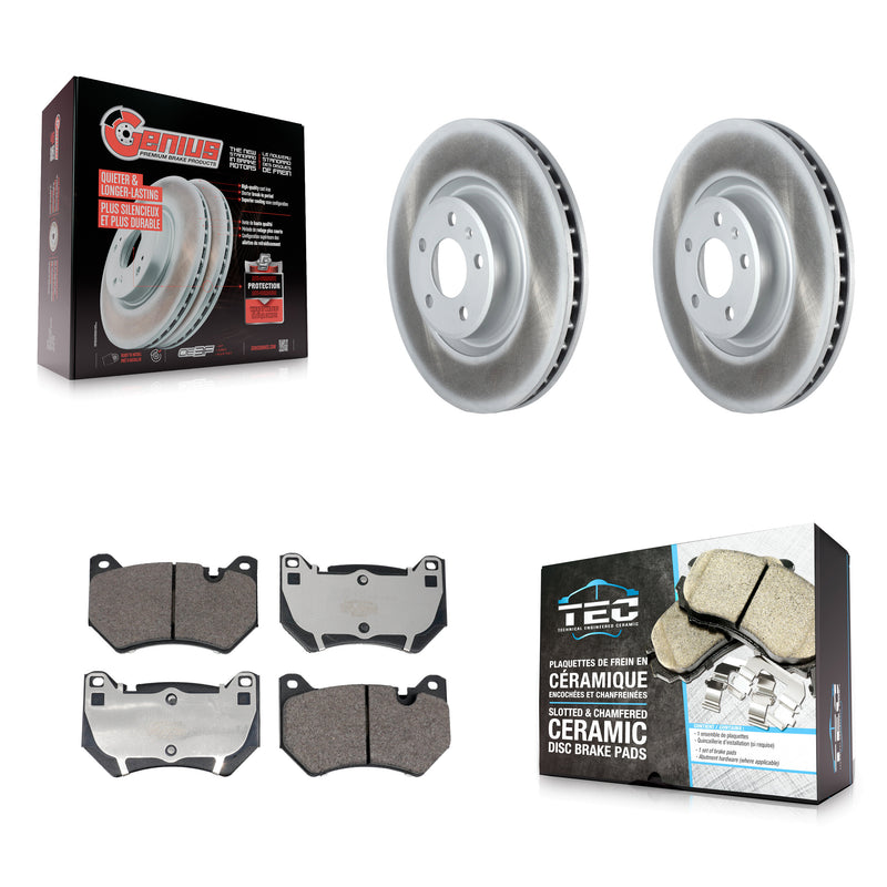 Transit Auto KGT-103245 Disc Brake Kit for 2018-2023 Audi Q5, Audi Q5 Sportback - Front