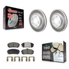 Transit Auto KGT-103246 Disc Brake Kit for 2021-2023 Hyundai Elantra - Front
