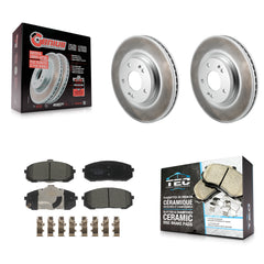 Transit Auto KGT-103247 Disc Brake Kit for 2020-2025 Hyundai Elantra, Hyundai Sonata and More - Front