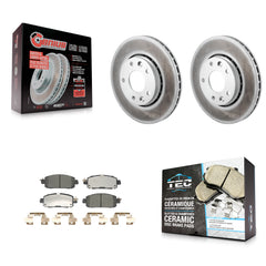 Transit Auto KGT-103249 Disc Brake Kit for 2020-2023 Nissan Kicks, Nissan Sentra - Front