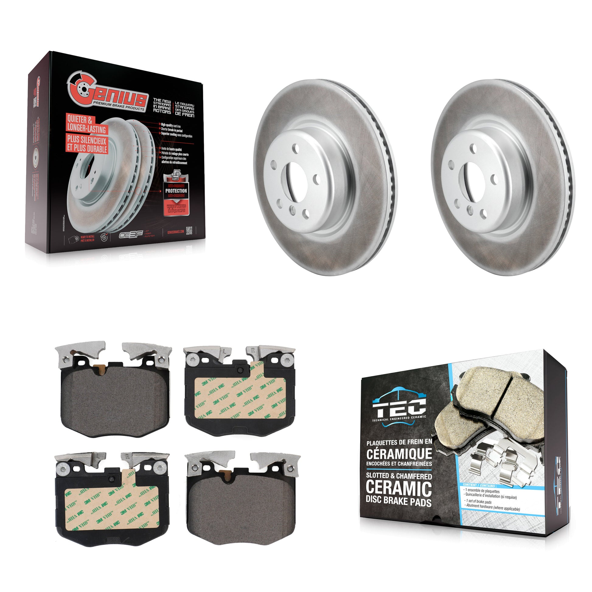 Transit Auto KGT-103253 Disc Brake Kit for 2021-2023 Toyota GR Supra - Front