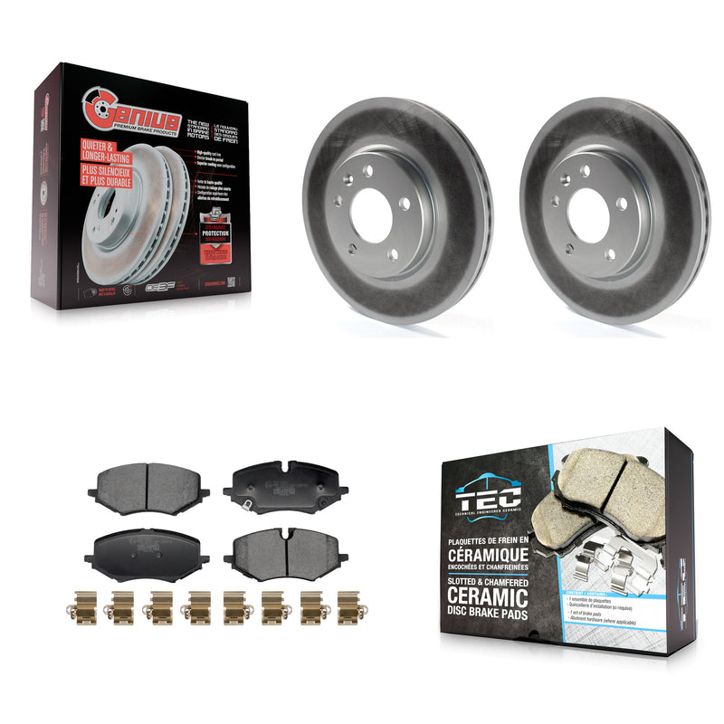 Transit Auto KGT-103259 Disc Brake Kit for 2020-2024 Chevrolet Trailblazer, Buick Encore GX - Front