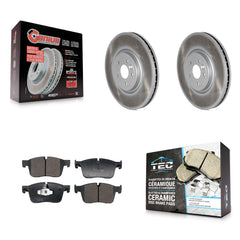 Transit Auto KGT-103271 Disc Brake Kit for 2016-2020 Jaguar XE, Jaguar XF - Front