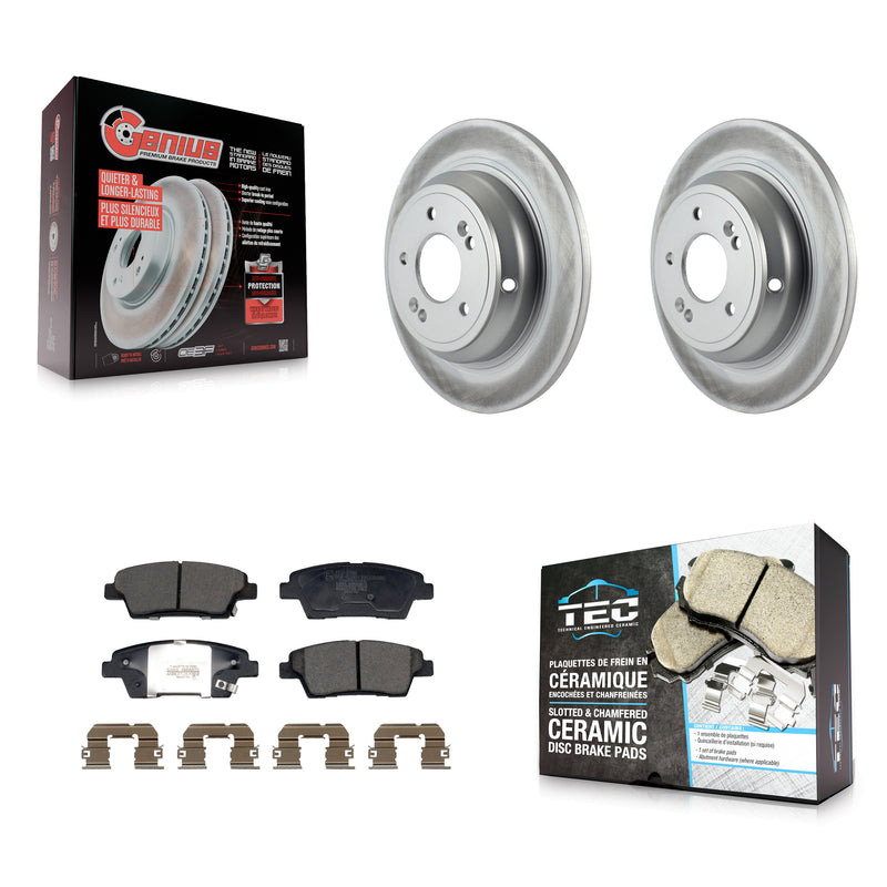 Transit Auto KGT-103274 Disc Brake Kit for 2018-2020 Genesis G80 - Rear