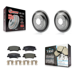 Transit Auto KGT-103278 Disc Brake Kit for 2020-2025 Hyundai Sonata, Kia Niro EV, Kia K5 - Rear