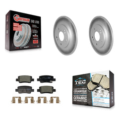 Transit Auto KGT-103279 Disc Brake Kit for 2021-2024 Kia Seltos - Rear