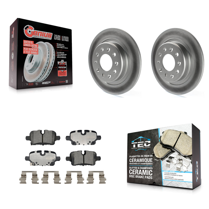Transit Auto KGT-103282 Disc Brake Kit for 2020-2024 Chevrolet Malibu, Chevrolet Equinox, GMC Terrain - Rear