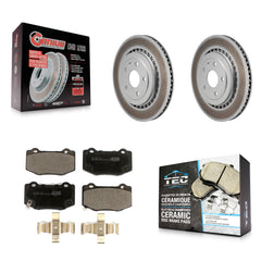 Transit Auto KGT-103283 Disc Brake Kit for 2016-2021 Chevrolet Camaro, Cadillac ATS - Rear