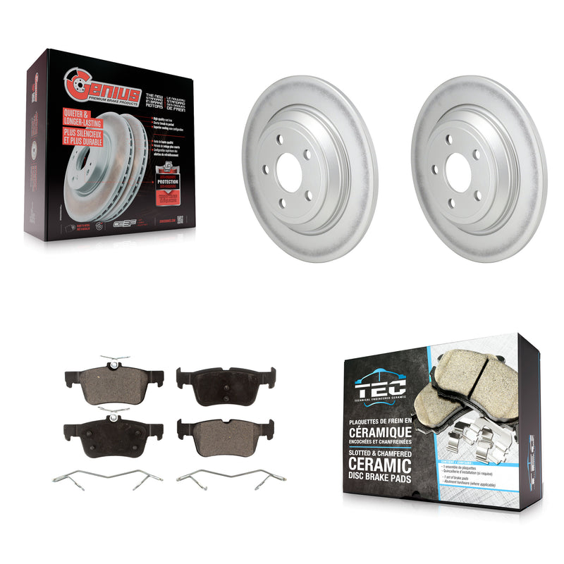 Transit Auto KGT-103285 Disc Brake Kit for 2020-2023 Ford Bronco Sport, Ford Escape, Lincoln Corsair - Rear