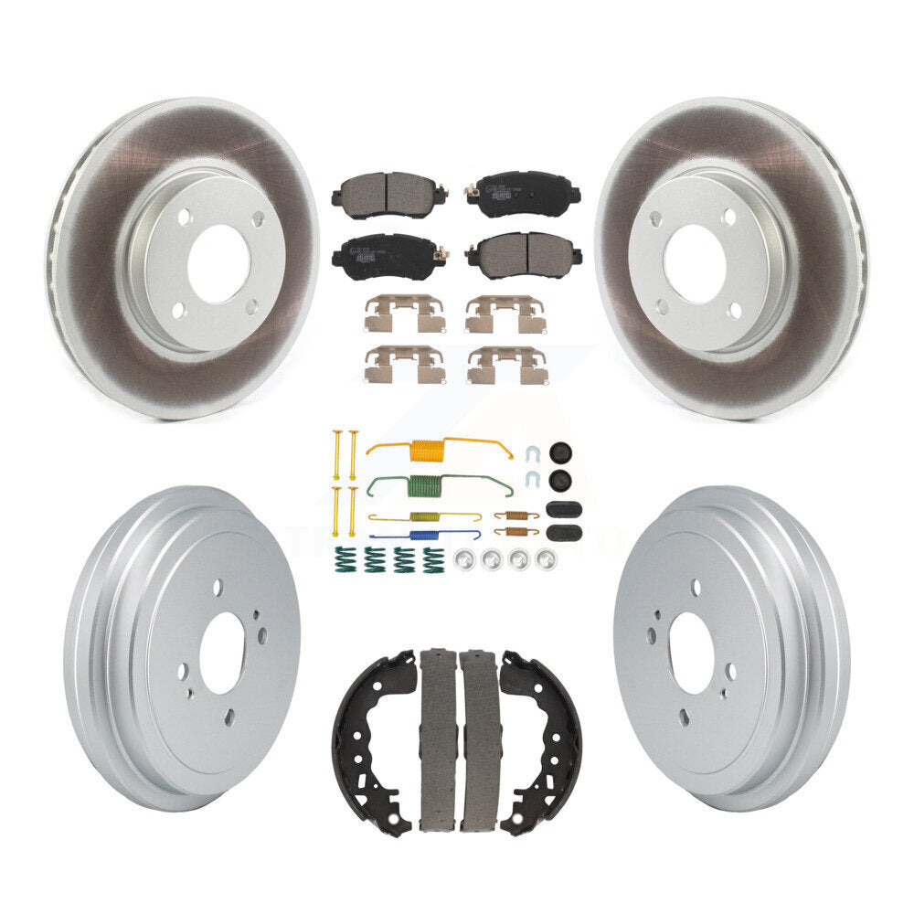 Transit Auto KGT-103292 Disc Brake Kit for 2018-2021 Nissan Kicks, Nissan Versa - Front and Rear