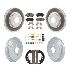 Transit Auto KGT-103292 Disc Brake Kit for 2018-2021 Nissan Kicks, Nissan Versa - Front and Rear