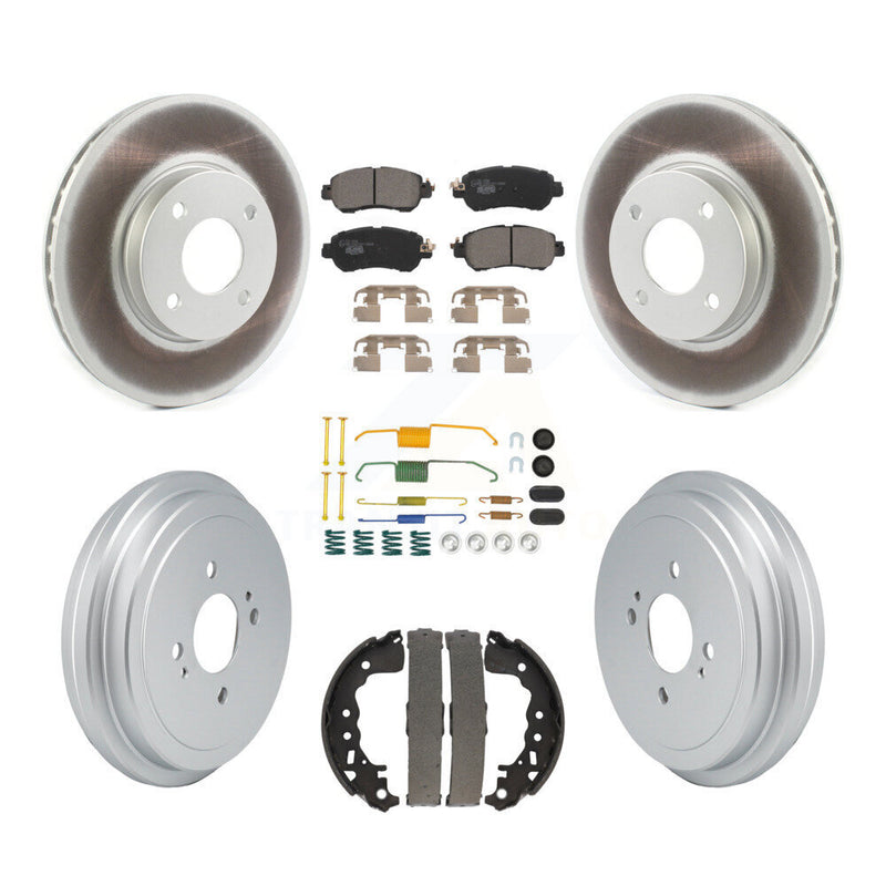 Transit Auto KGT-103292 Disc Brake Kit for 2018-2021 Nissan Kicks, Nissan Versa - Front and Rear