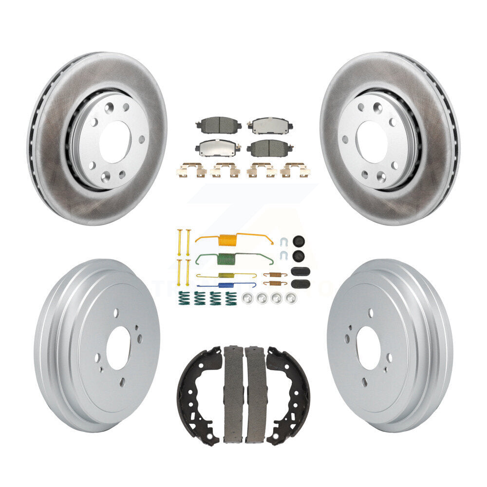 Transit Auto KGT-103293 Disc Brake Kit for 2021 Nissan Kicks - Front and Rear