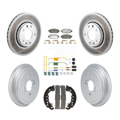 Transit Auto KGT-103293 Disc Brake Kit for 2021 Nissan Kicks - Front and Rear