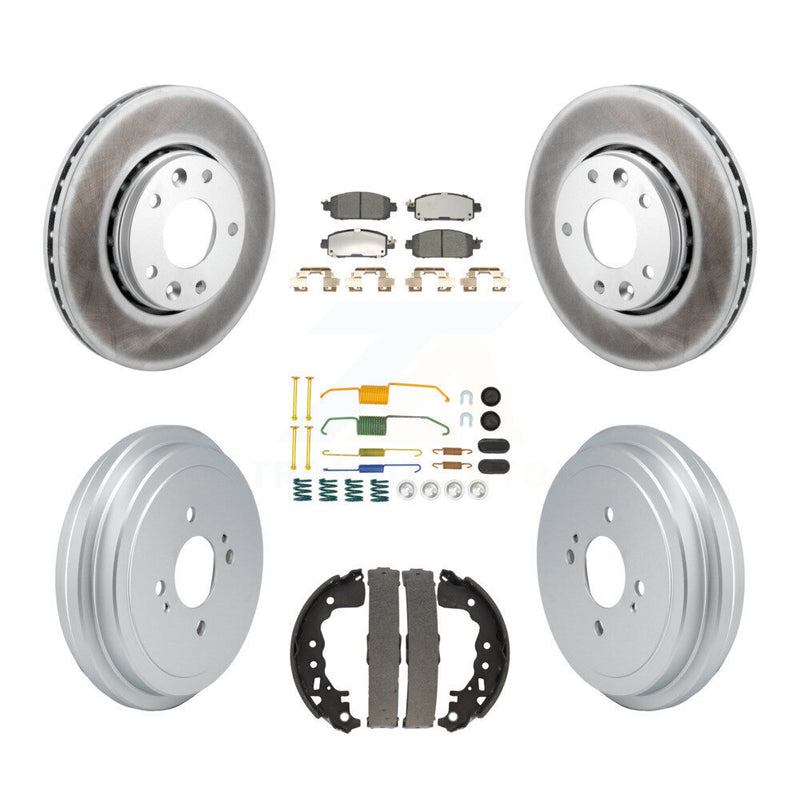 Transit Auto KGT-103293 Disc Brake Kit for 2021 Nissan Kicks - Front and Rear