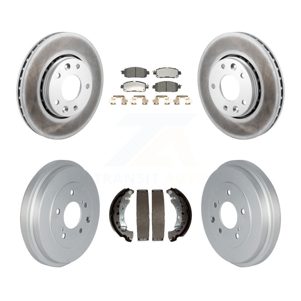 Transit Auto KGT-103295 Disc Brake Kit for 2020-2022 Nissan Sentra - Front and Rear