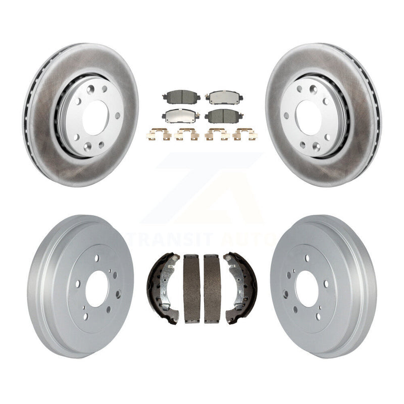 Transit Auto KGT-103295 Disc Brake Kit for 2020-2022 Nissan Sentra - Front and Rear