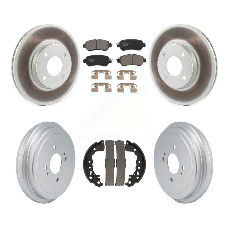 Transit Auto KGT-103296 Disc Brake Kit for 2018-2021 Nissan Kicks, Nissan Versa - Front and Rear