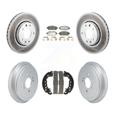 Transit Auto KGT-103297 Disc Brake Kit for 2021 Nissan Kicks - Front and Rear