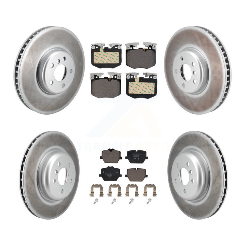 Transit Auto KGT-103300 Disc Brake Kit for 2020 BMW 330i - Front and Rear