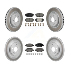 Transit Auto KGT-103308 Disc Brake Kit for 2022-2023 Hyundai Ioniq 6, Kia EV6, Hyundai Ioniq 5 - Front and Rear