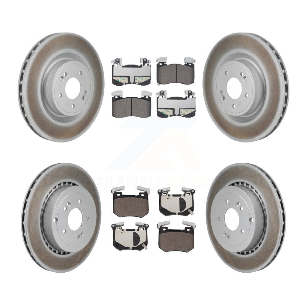 Transit Auto KGT-103315 Disc Brake Kit for 2018-2022 Genesis G70, Kia Stinger - Front and Rear
