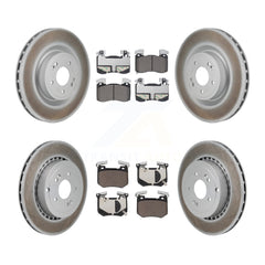 Transit Auto KGT-103315 Disc Brake Kit for 2018-2022 Genesis G70, Kia Stinger - Front and Rear