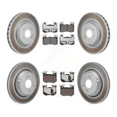 Transit Auto KGT-103316 Disc Brake Kit for 2022 Genesis G70 - Front and Rear