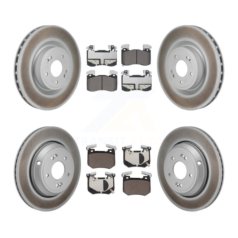 Transit Auto KGT-103316 Disc Brake Kit for 2022 Genesis G70 - Front and Rear