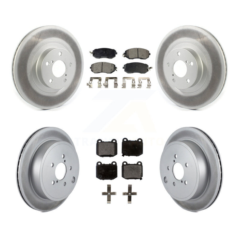 Transit Auto KGT-103317 Disc Brake Kit for 2017 Subaru BRZ - Front and Rear