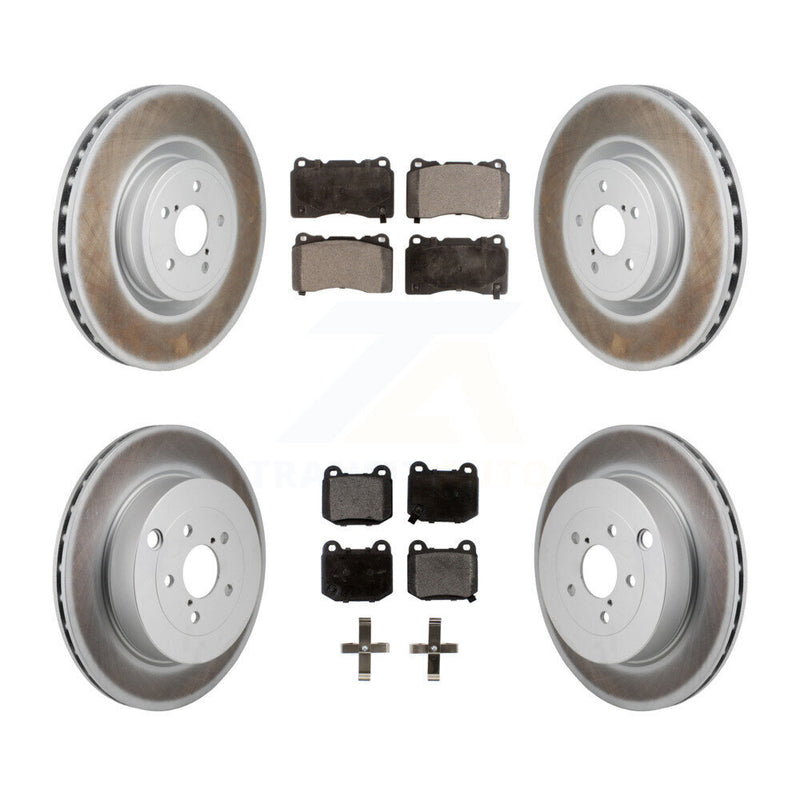 Transit Auto KGT-103318 Disc Brake Kit for 2017-2020 Toyota 86, Subaru BRZ - Front and Rear