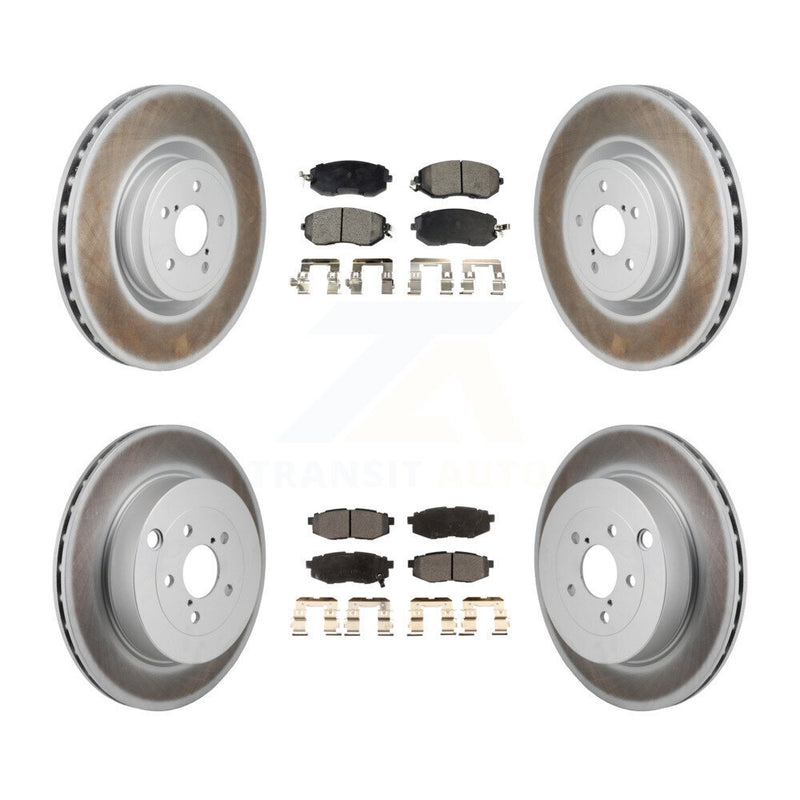 Transit Auto KGT-103320 Disc Brake Kit for 2019 Toyota 86 - Front and Rear